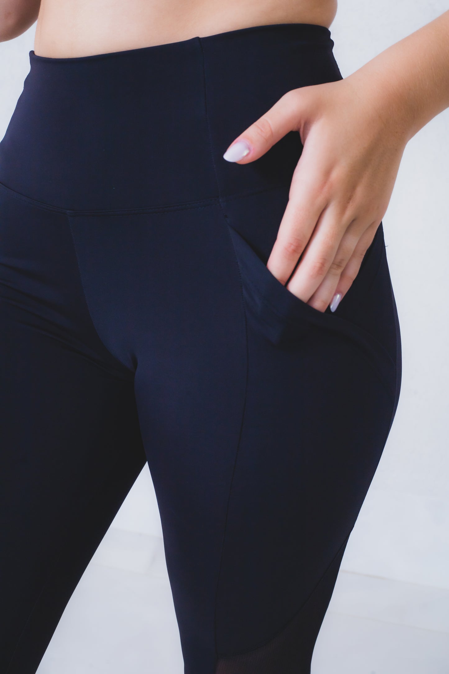 Legging Tulipa detalhe lateral em tule
