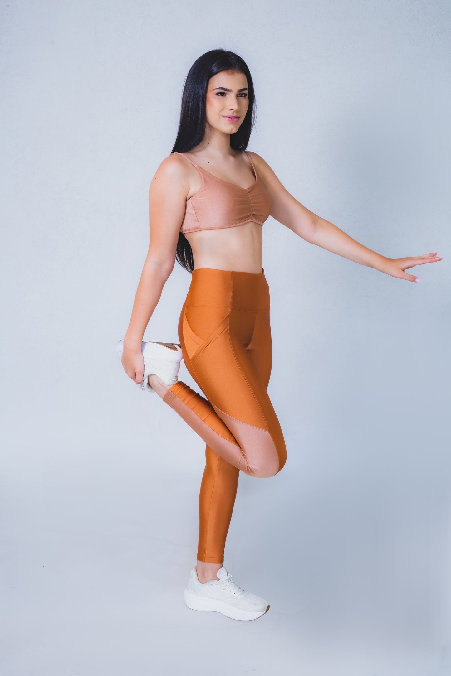 Legging Tulipa bicolor detalhe lateral